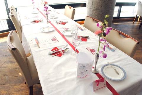 女性スタッフ企画 バレンタインランチ